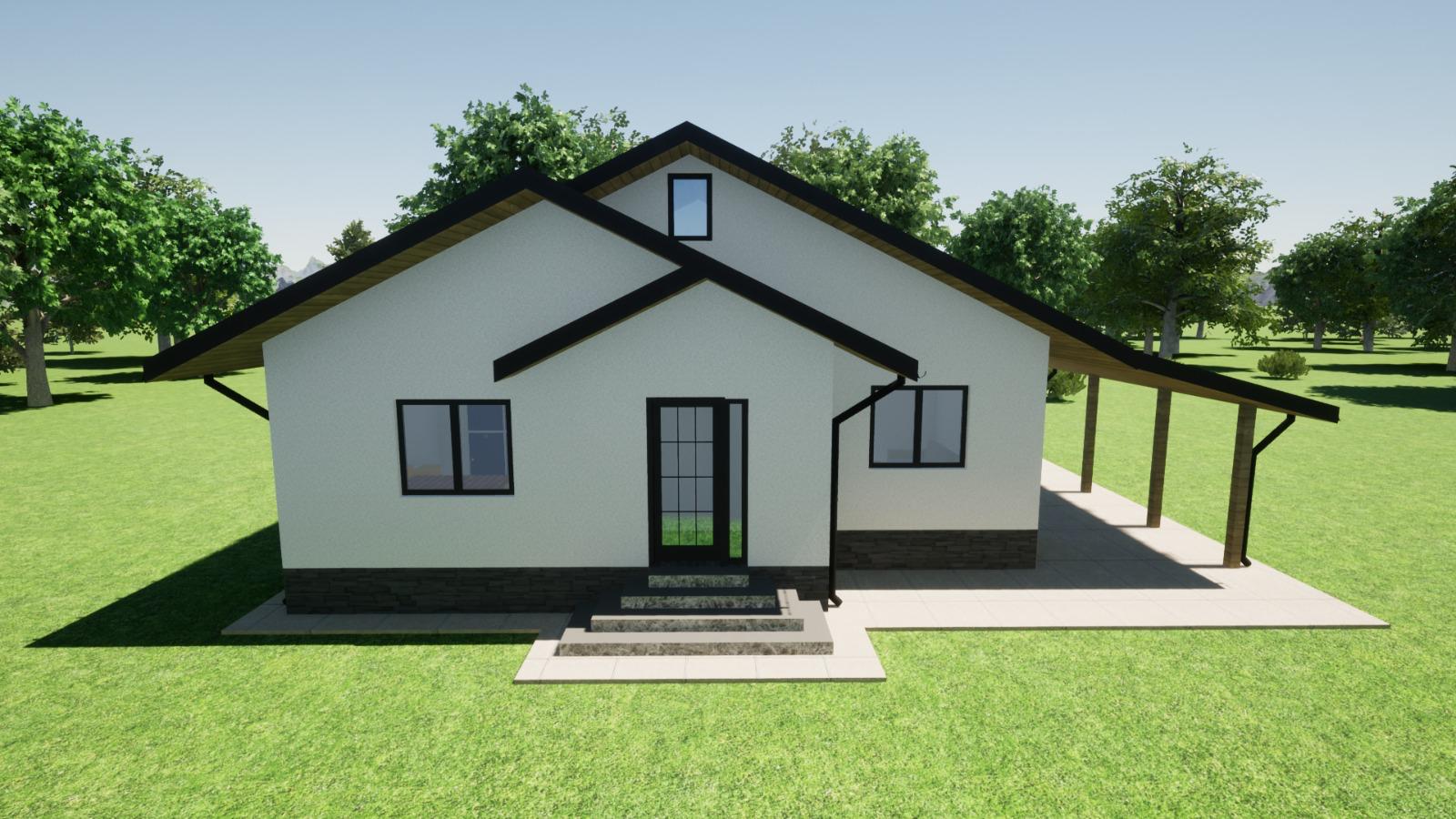 Randare model de casă VTZ Residence