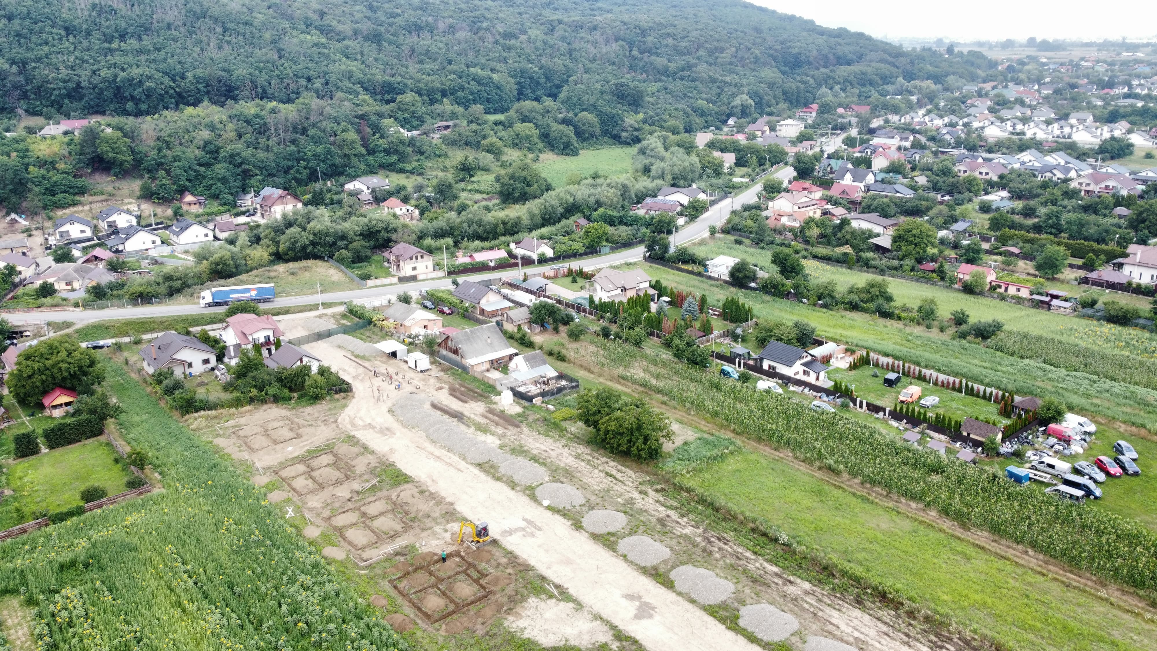 Amplasare teren VTZ Residence, iulie 2025